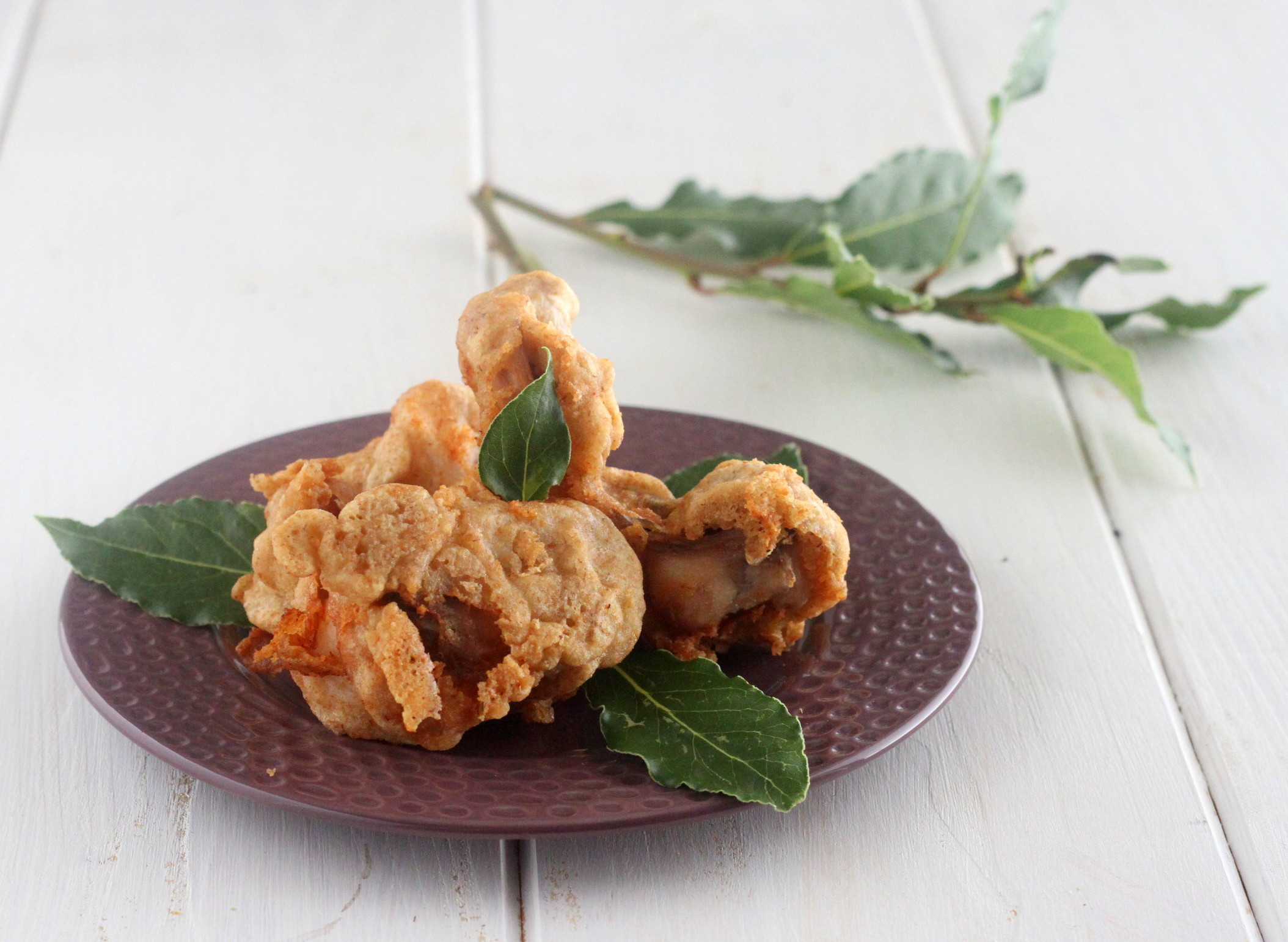 Battered and Fried Rabbit Pieces