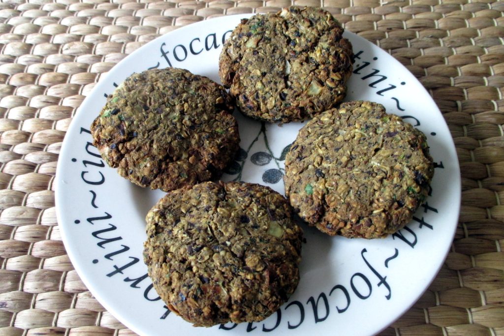 Black Bean Burgers, Eat Without a Belly