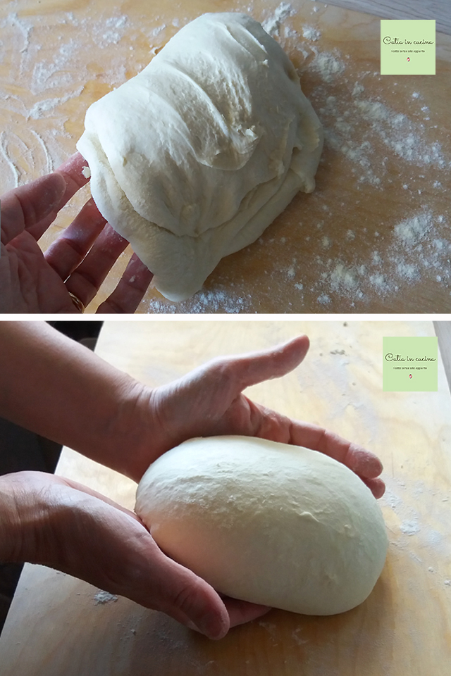 bread with autolysis shaping
