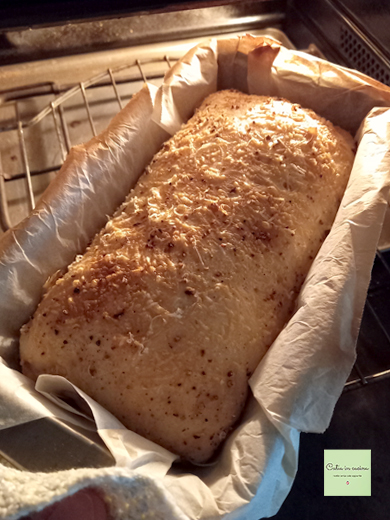 remove the loaf from the oven