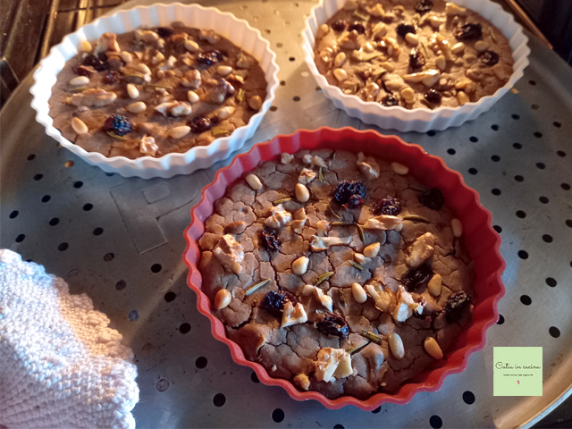 castagnaccio freshly baked