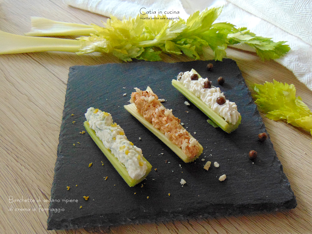 celery boats filled