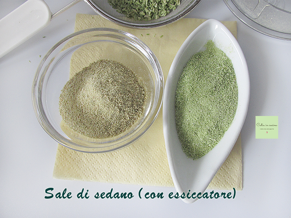 celery salt - two colors