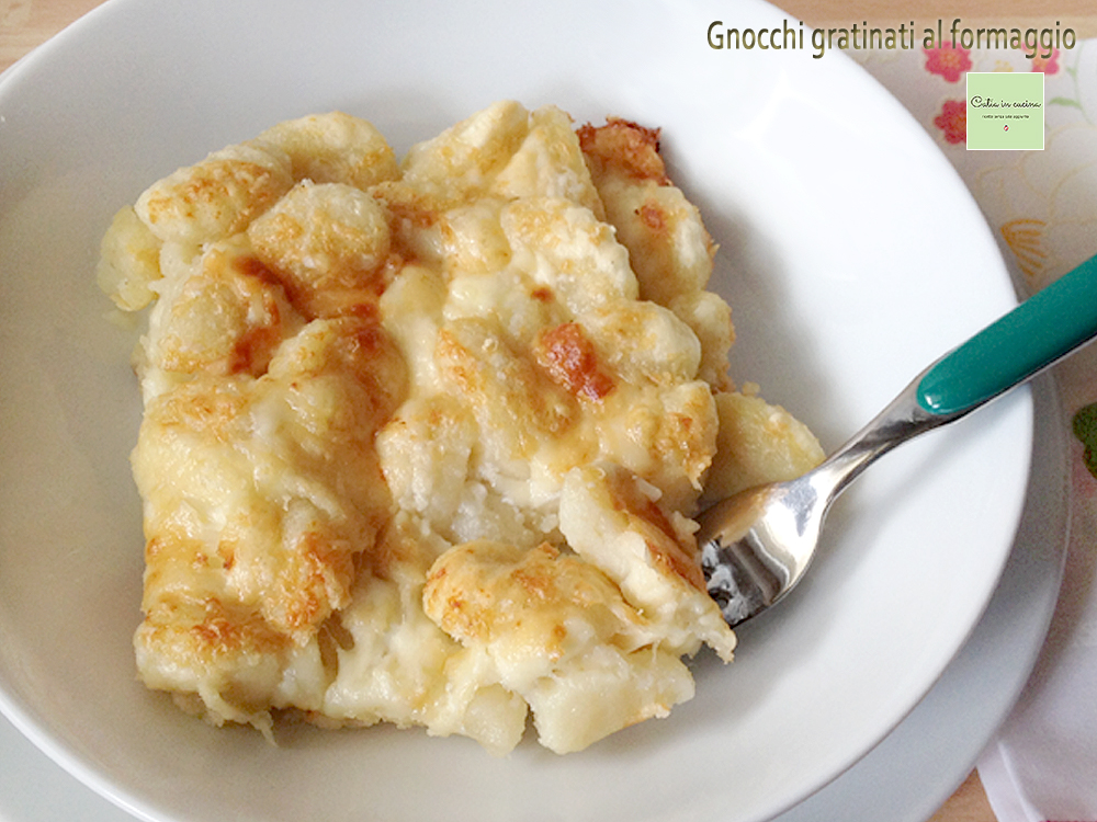 cheesy baked gnocchi