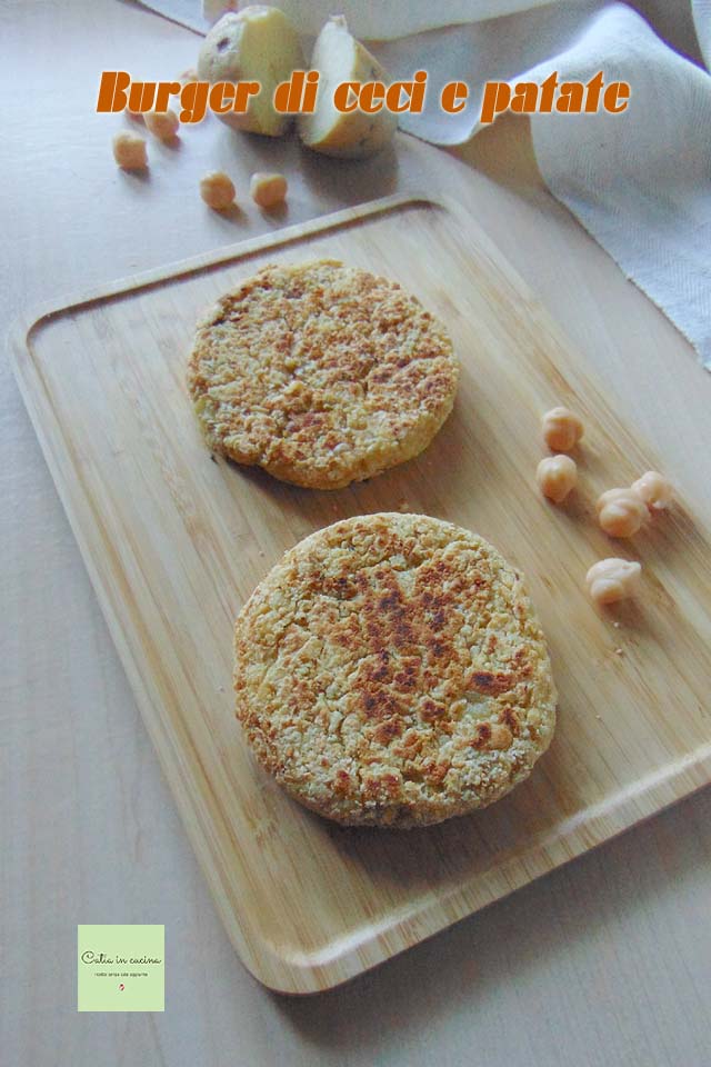 chickpea and potato burgers