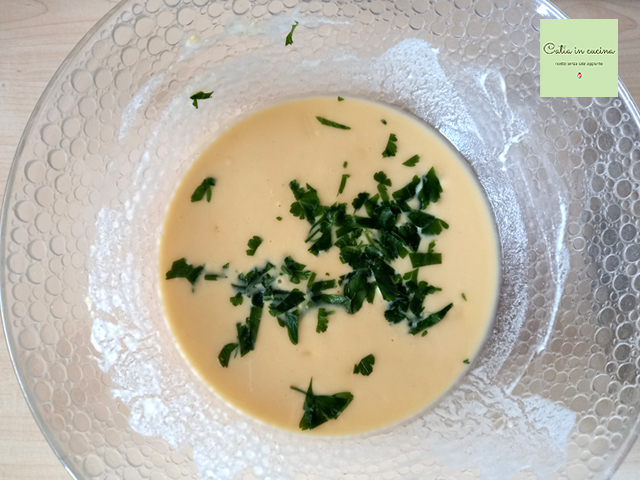 chickpea flour batter