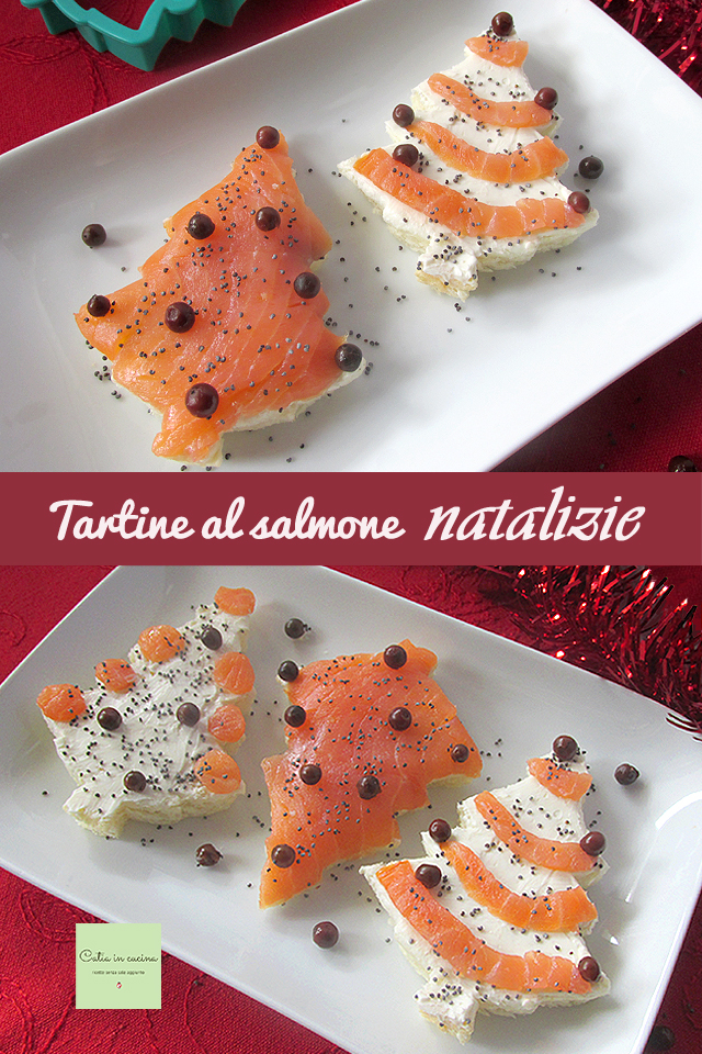 Christmas Salmon Canapés