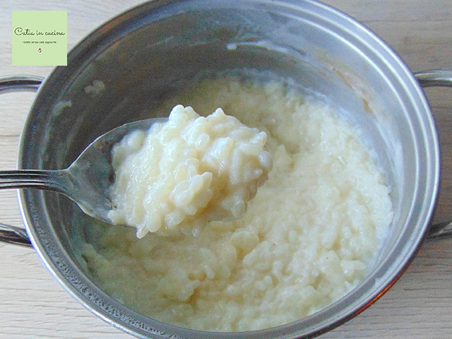 cooked rice pudding