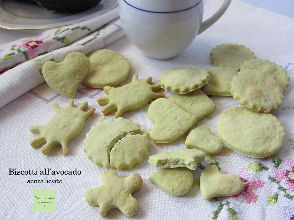 cookies with avocado instead of butter without yeast
