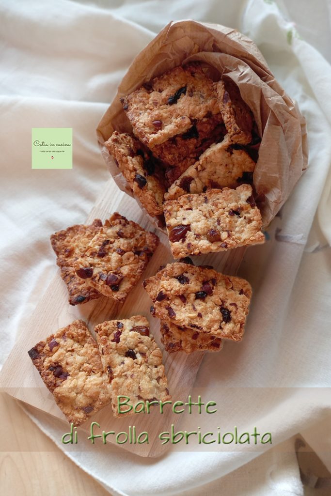 crumbly shortcrust bars