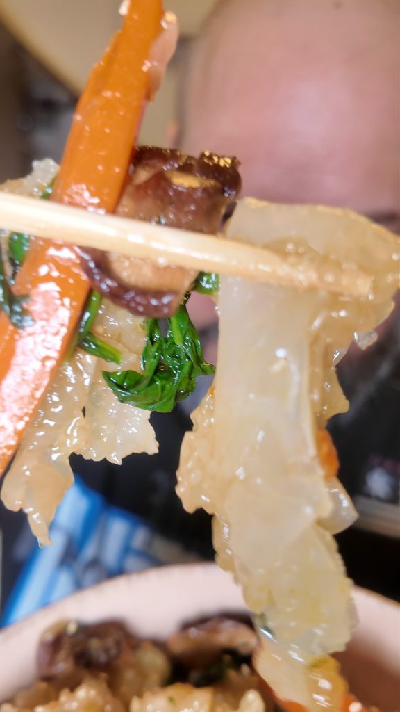 Korean Stir-Fried Rice Noodles: Quick Recipe with Vegetables and Mushrooms (Japchae)