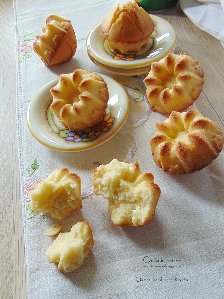 donuts with peach juice