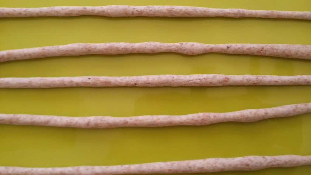 dough strips