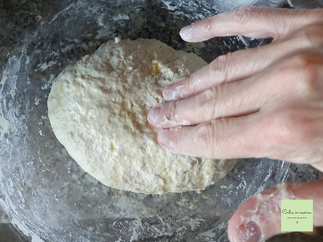 grease the dough