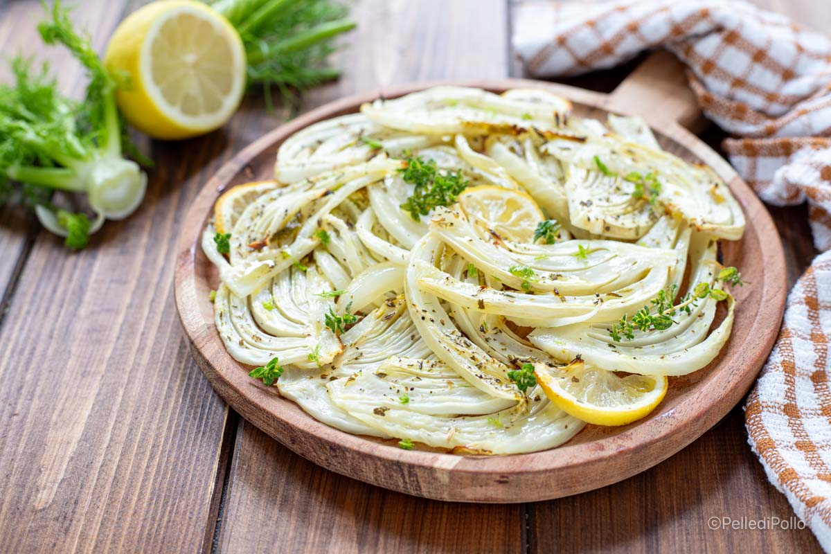 Oven-Baked Fennel with Lemon