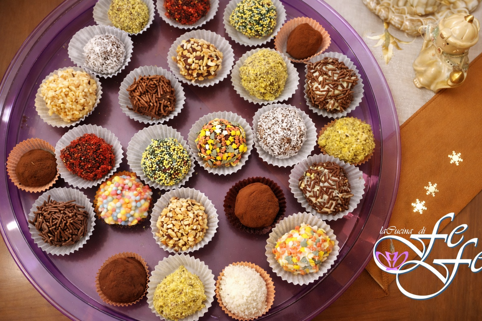 PANDORO, RICOTTA, AND CHOCOLATE TRUFFLES (Christmas Leftovers Recipe)