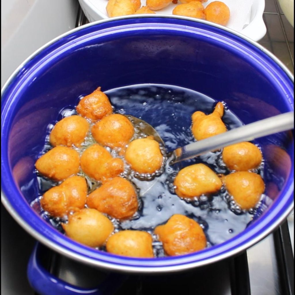 fritters with potatoes in the dough 4