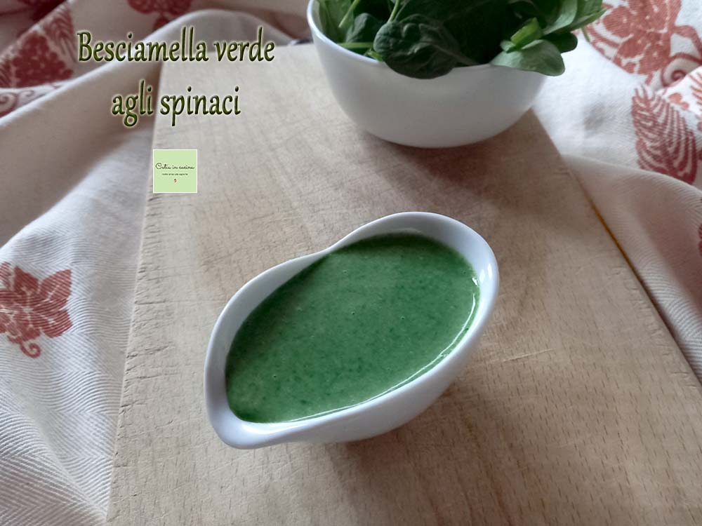 Green Bechamel with Spinach