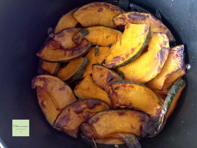 green squash in air fryer step5