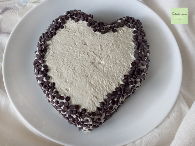 decorate with chocolate chips