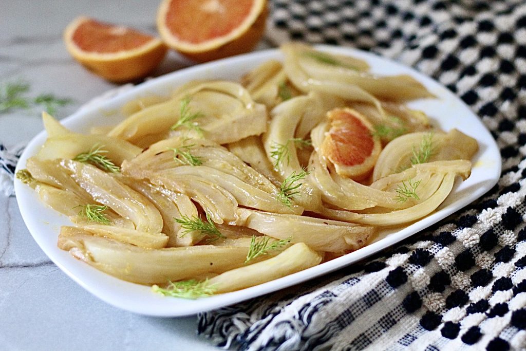 Pan-Fried Fennel with Orange: A Healthy and Tasty Side Dish.