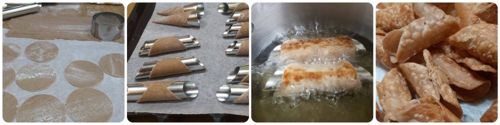 Sicilian Fried Cannoli Shells or Wafers