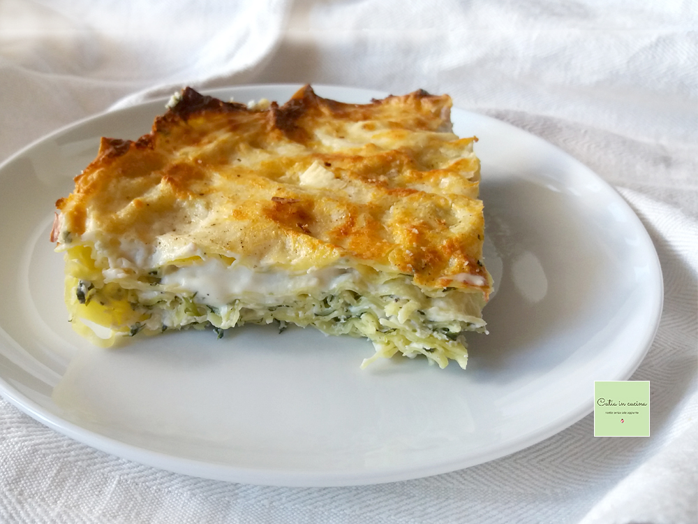 Lasagna with Stridoli