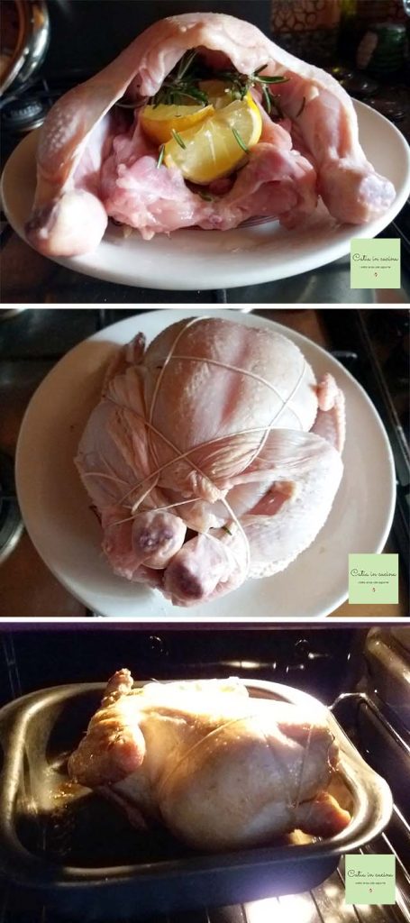 lemon and rosemary chicken steps