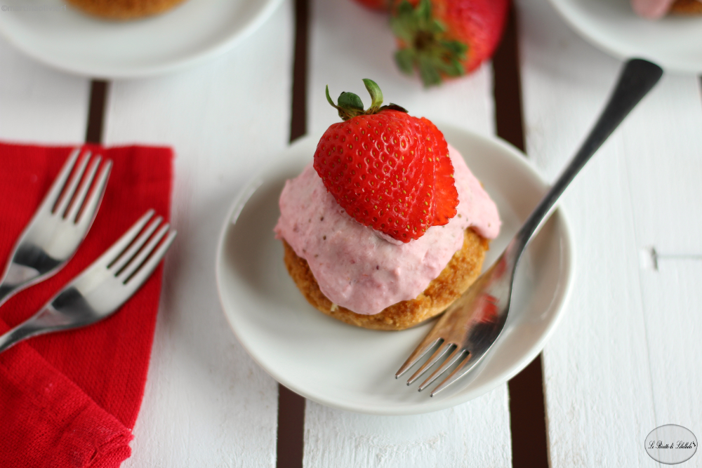 Lemon and Strawberry Cupcakes