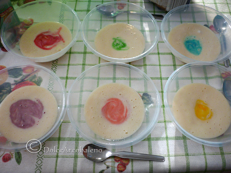 Light Rainbow Cake by Dolcearcobaleno