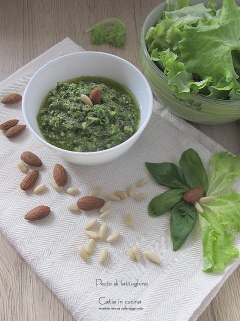 little gem lettuce pesto