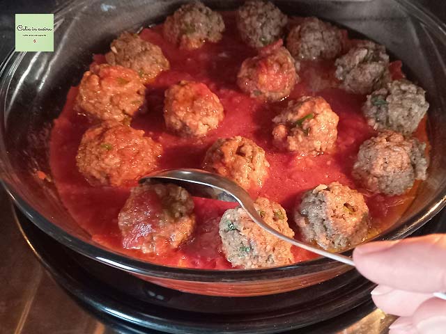 turn the meatballs