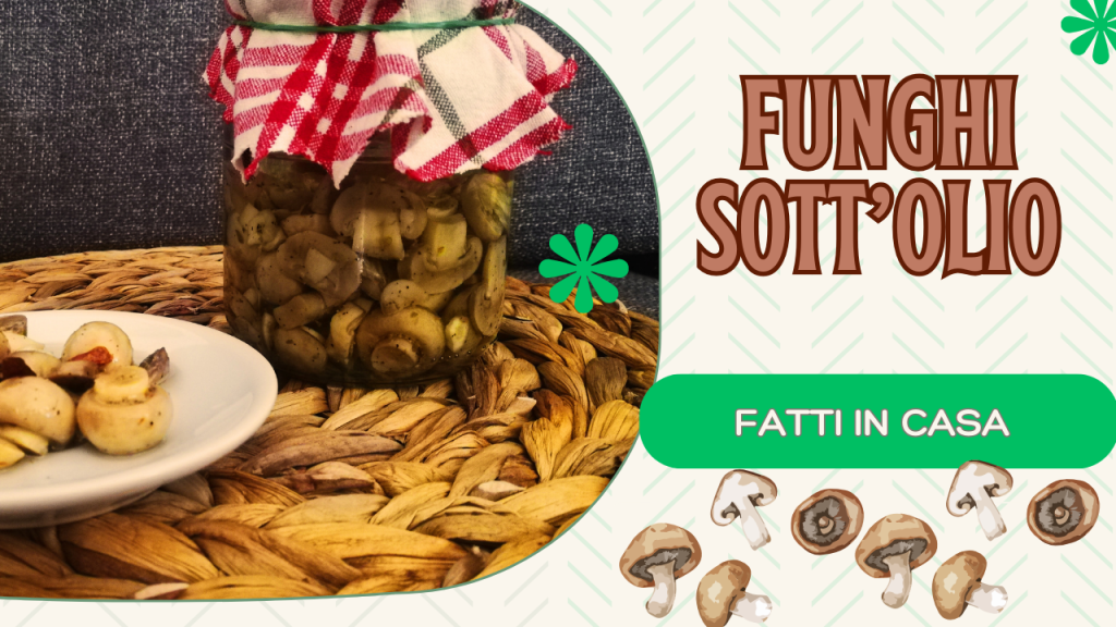 Mushrooms in Oil Easy and Quick Recipe