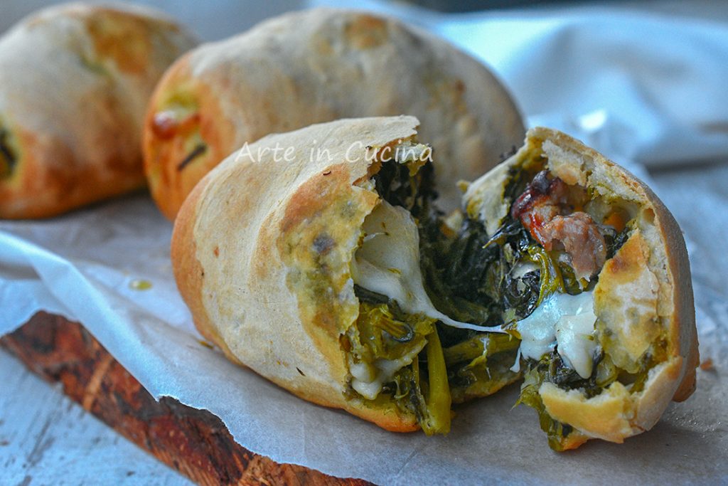 Neapolitan Panzerotti with Sausage and Broccoli Rabe