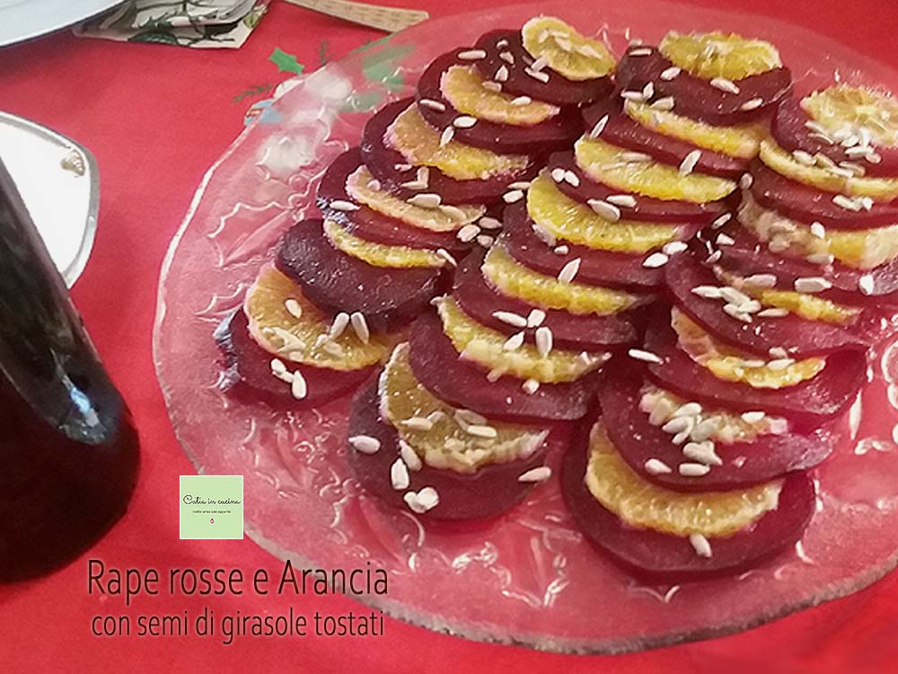 Orange and Beetroot Caprese