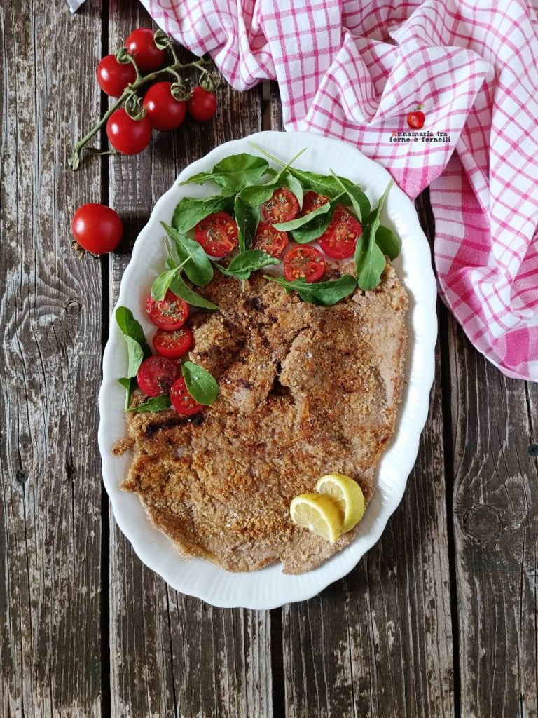 Palermo-style breaded cutlet