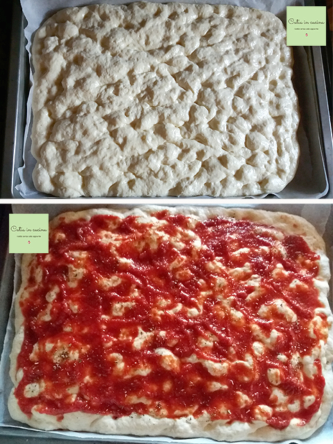 pan pizza with simple dough steps