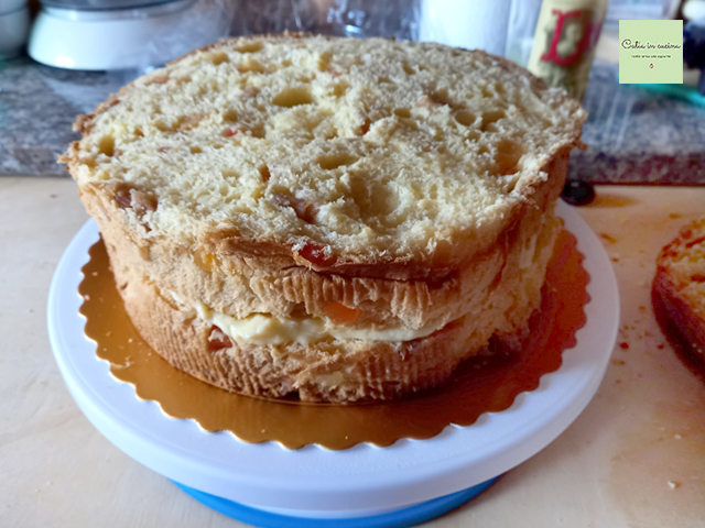 panettone cake step4