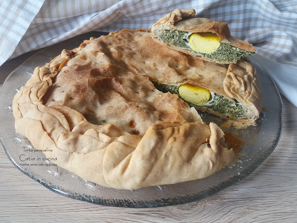 Pasqualina Pie with Spinach and Eggs