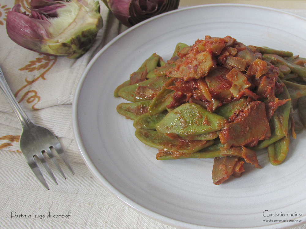 Pasta with Artichoke Sauce