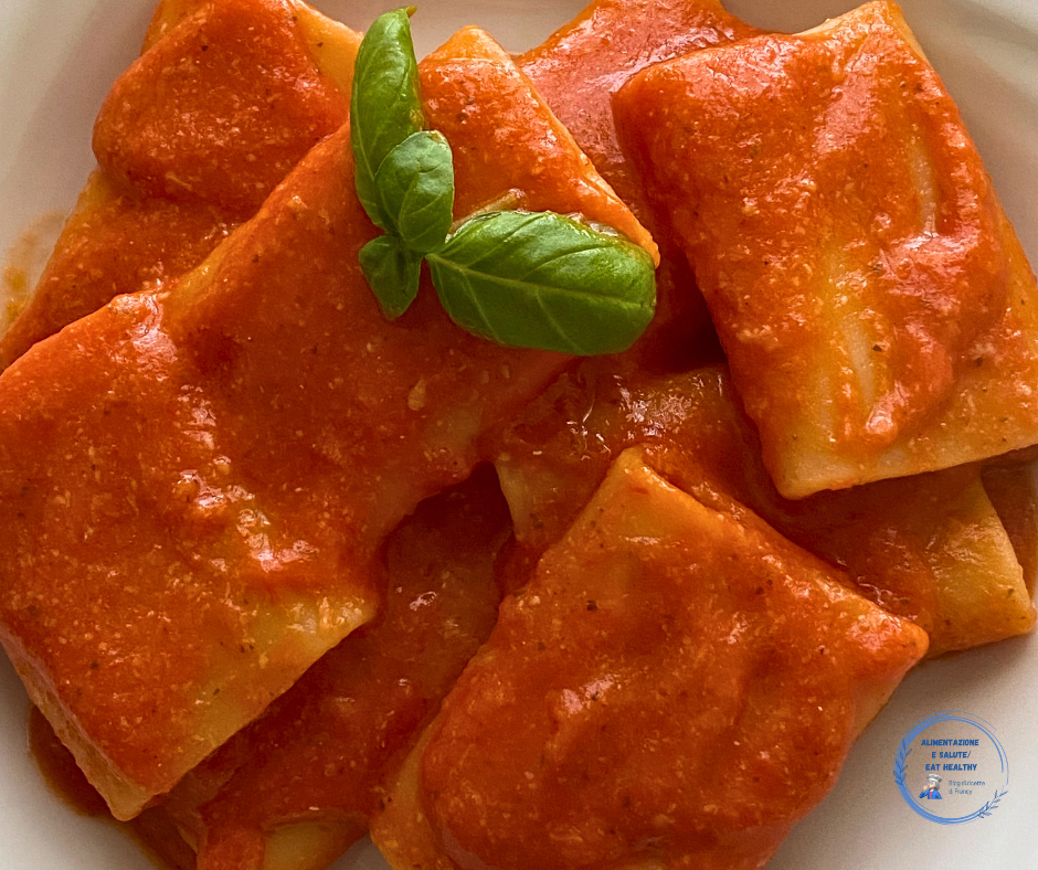 pasta with tomato cream starred recipe