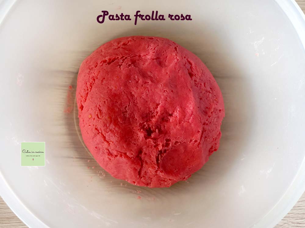 Pink Shortcrust Pastry