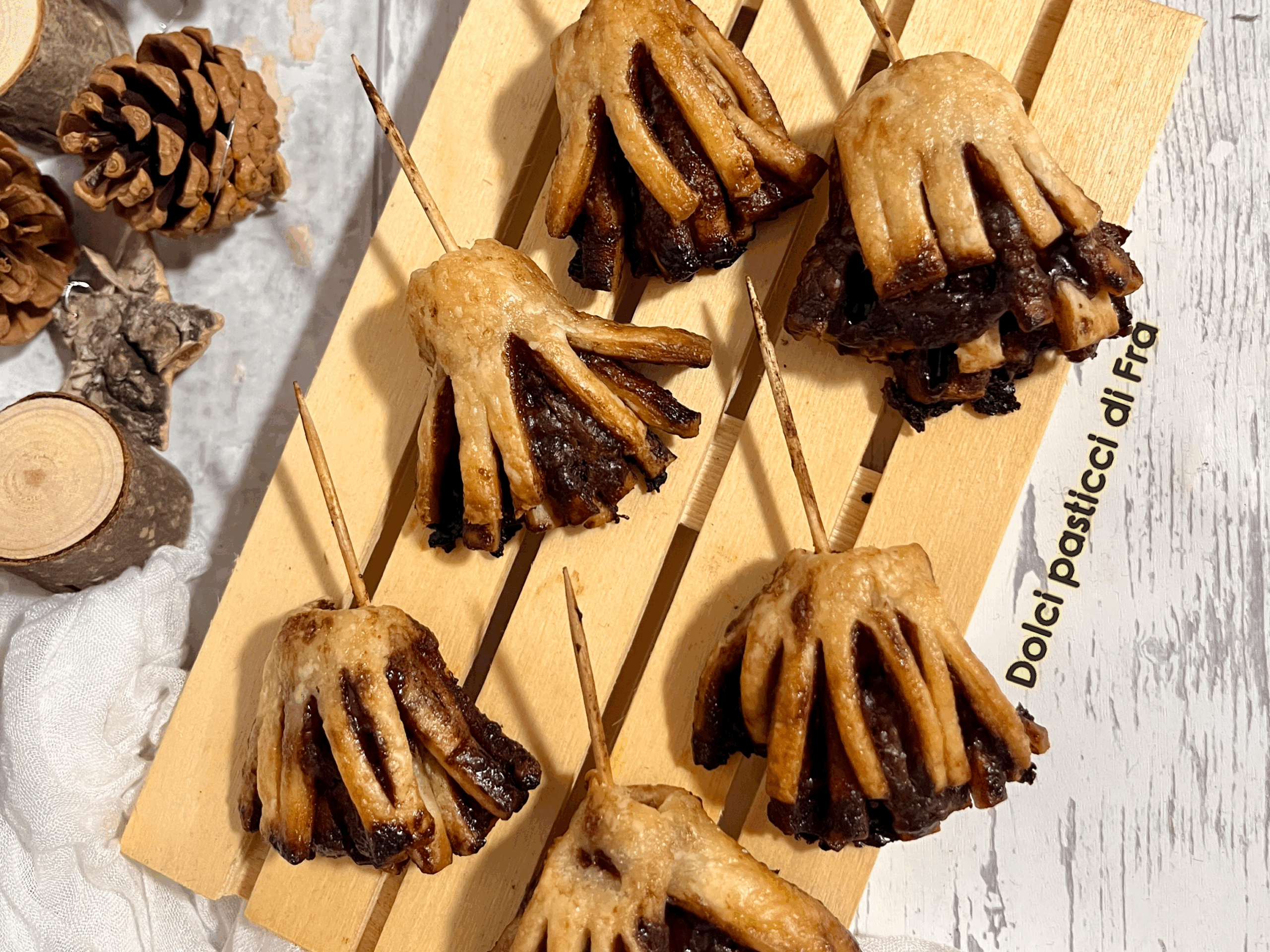 Puff Pastry Brooms with Nutella 🧹