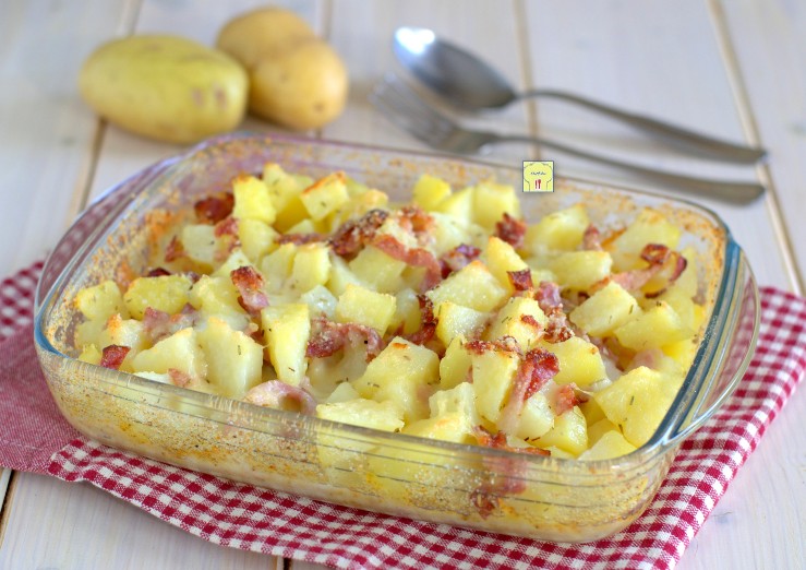 Potato and Speck Casserole
