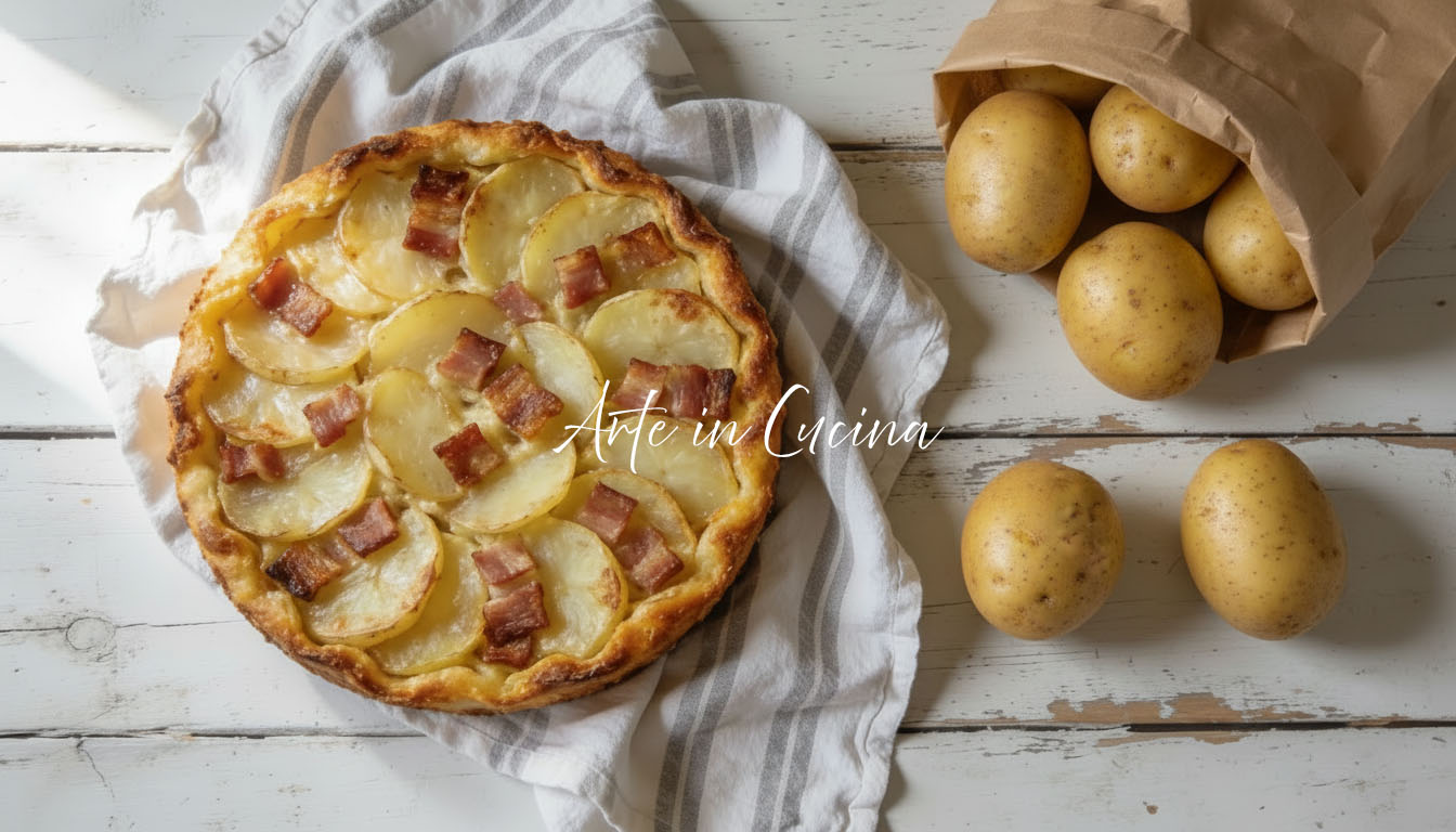 POTATO and BACON PIE