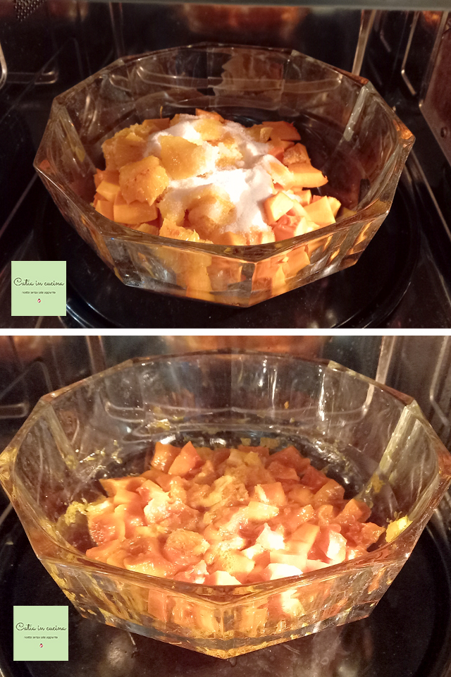 before and after microwave cooking