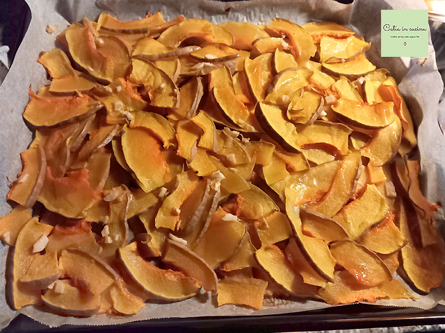 pumpkin gratin cooking