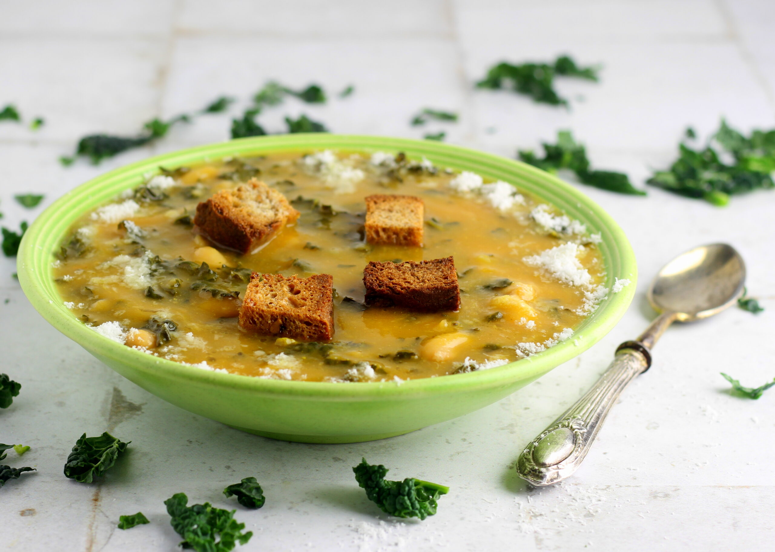 Pumpkin Kale Bean Cream