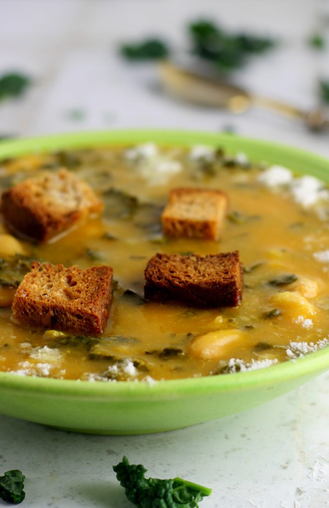 Pumpkin Kale Bean Cream