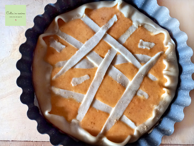pumpkin tart to bake